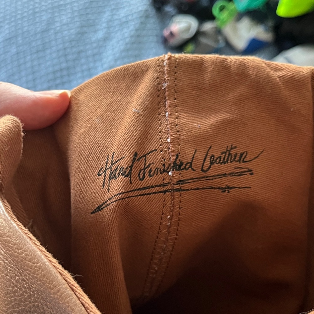 Franco Sarto Over the Knee Tan Boots - Picture 4 of 5